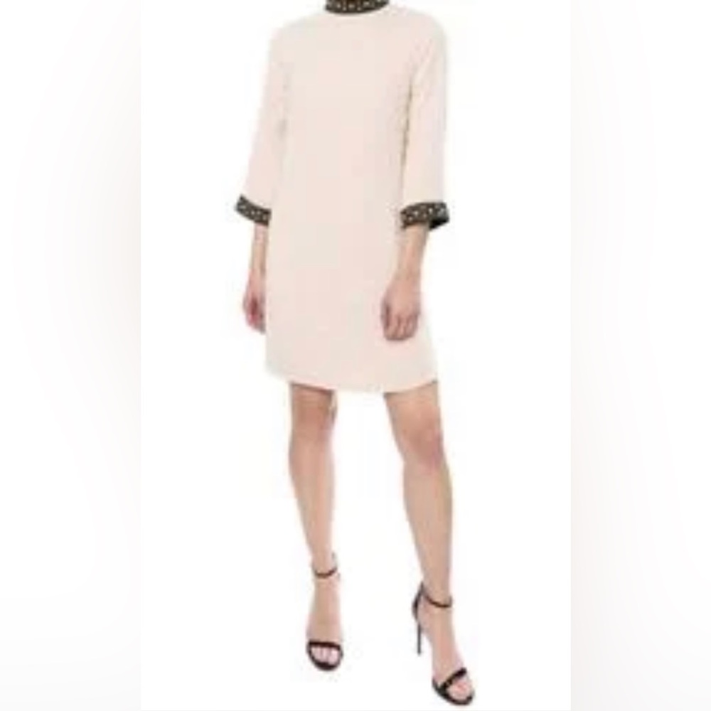Lady's dress in dusty pink, size 4, brand Julie Brow, new with tags.